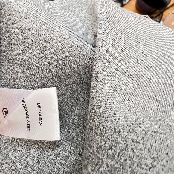 New! CALVIN KLEIN Brocade Floral Fit & Flare Grey Dress, Size 4 - Picture 14 of 14